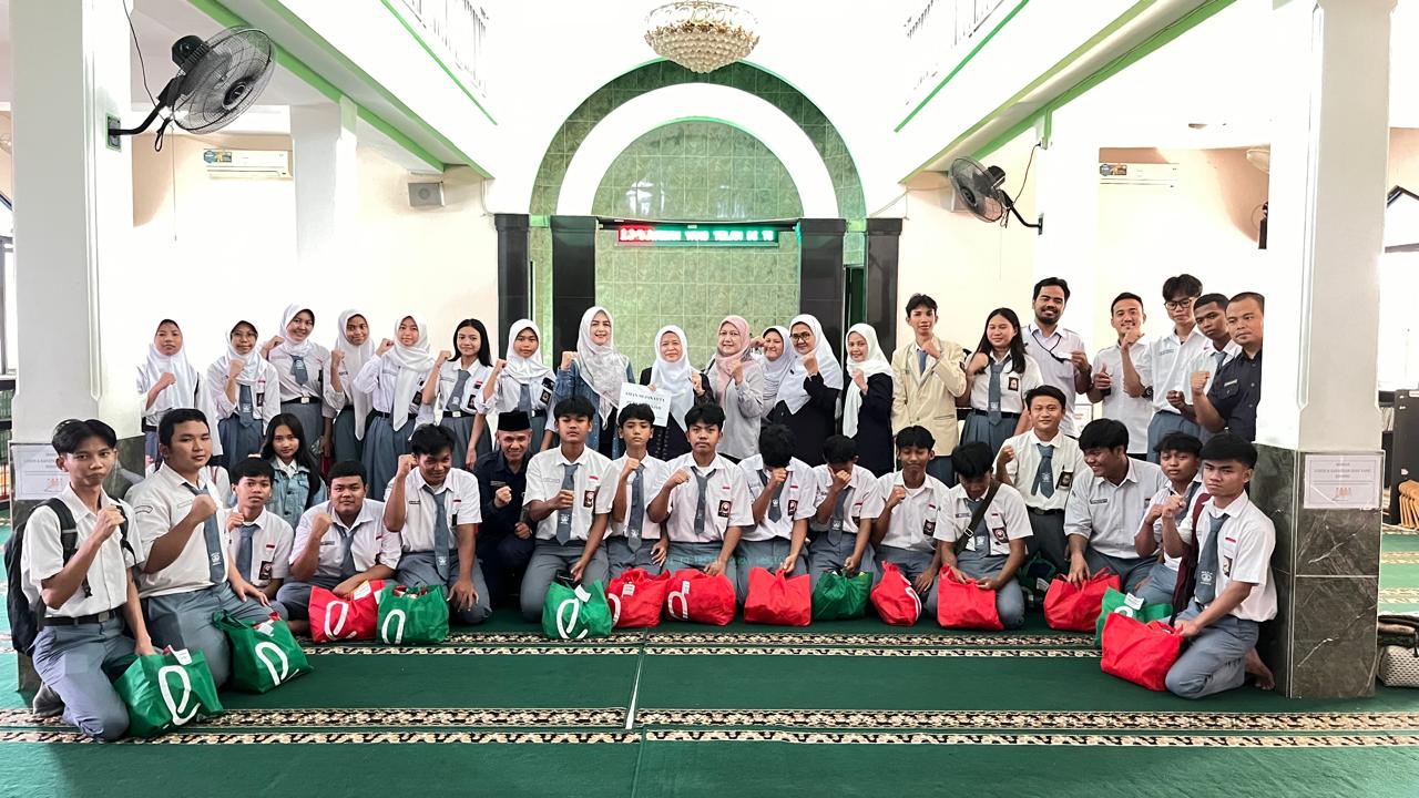 SMAN 86 Jakarta Peduli Korban Terdampak Banjir